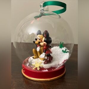 Disney’s Mickey, Minnie, and Pluto Exclusive 2013 Christmas Ornament.
